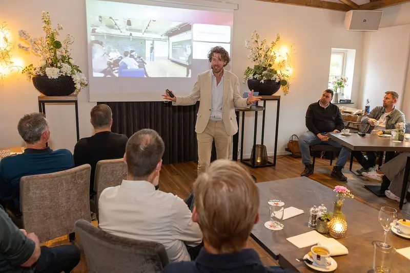 Job van den Berg tijdens keynotes en workshops