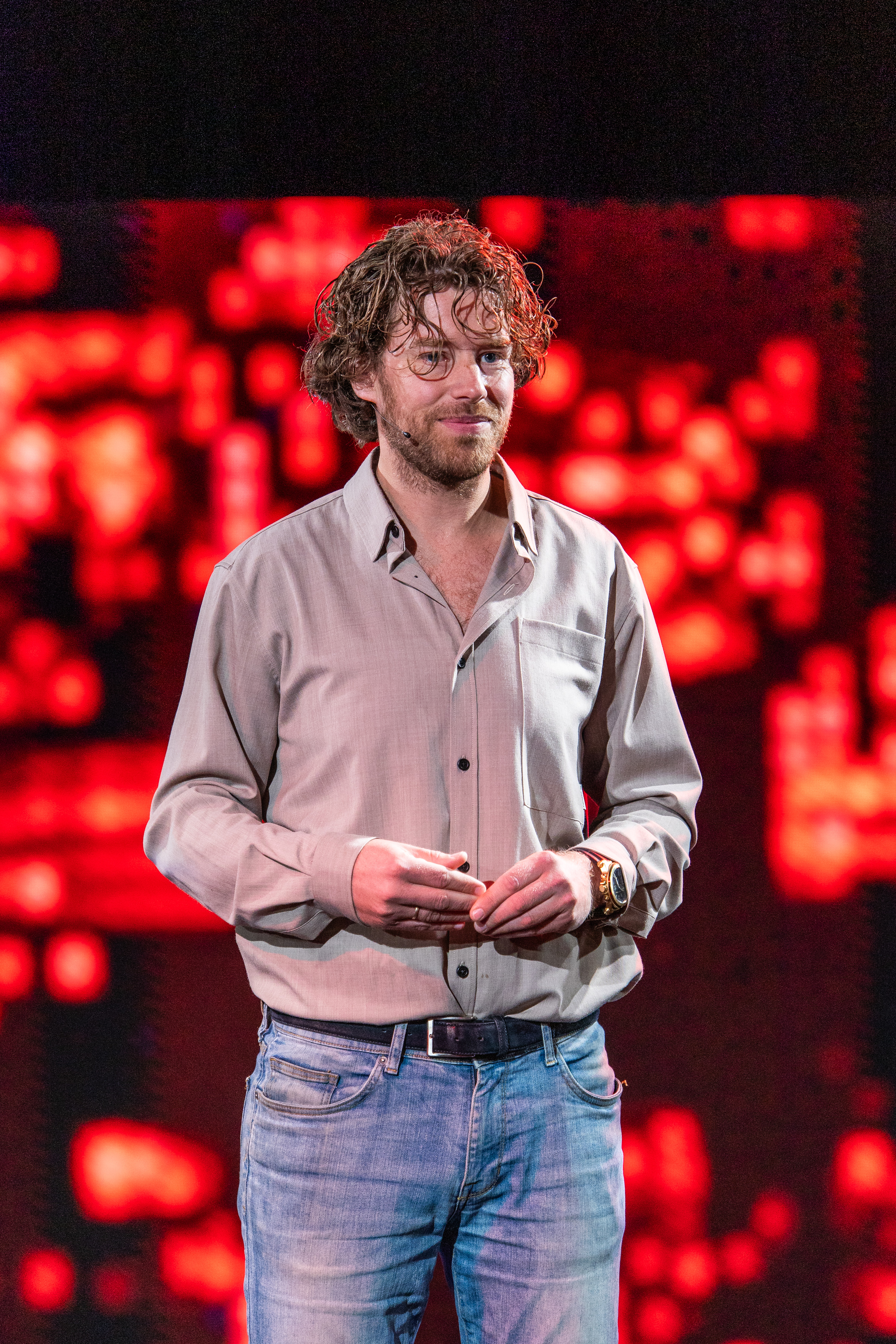 Job van den Berg tijdens keynotes en workshops