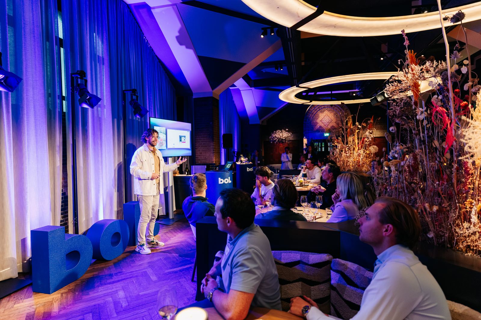 Job van den Berg tijdens keynotes en workshops